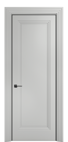 Дверь межкомнатная Степ 01 Цвет Телегрей Покрытие ЭМАЛИ Эмаль Наличник  Степ 110 Цена 66271